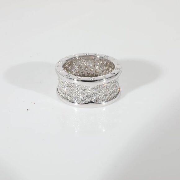 BVLGARI B.zero1 Diamond Ring in 18k White Gold 2.24 CTW - Picture 10 of 10
